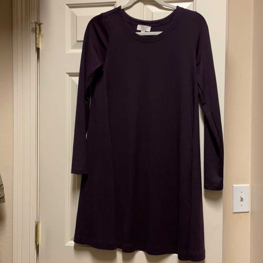 Loft casual long sleeved dress